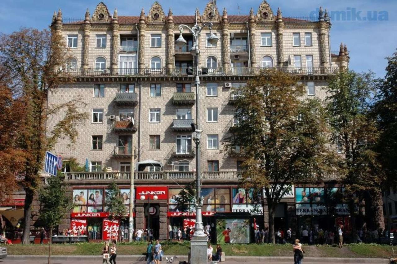 Квартира На Крещатике Kiev Luaran gambar